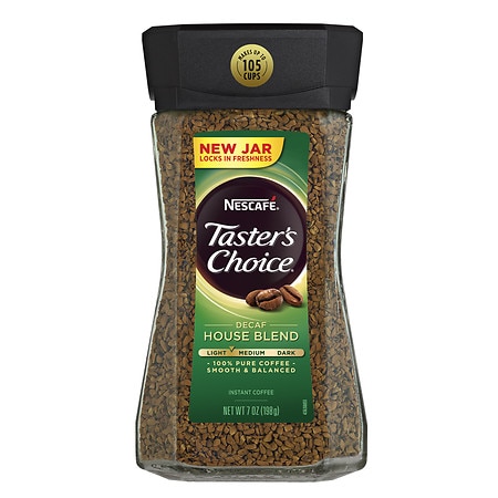 Nescafe Taster's Choice Instant Coffee Decaf House Blend - 7.0 oz