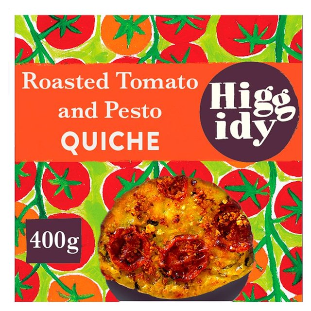 Higgidy Roasted Tomato & Pesto Quiche