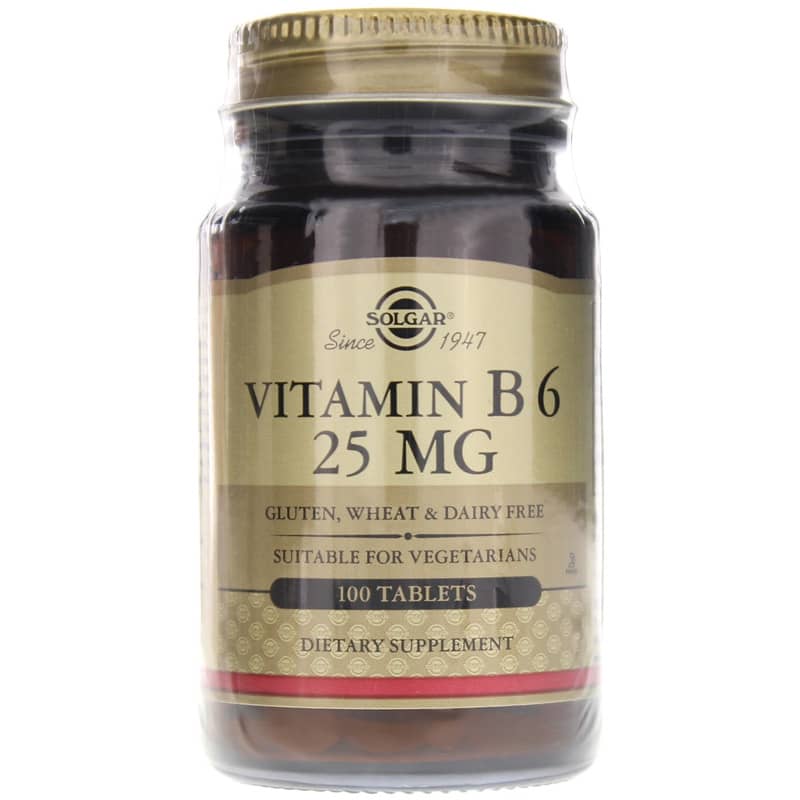 Solgar Vitamin B6 25 Mg 100 Tablets