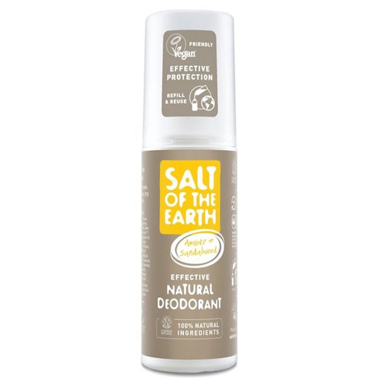 Salt of the Earth Amber & Sandalwood Natural Deodorant Spray