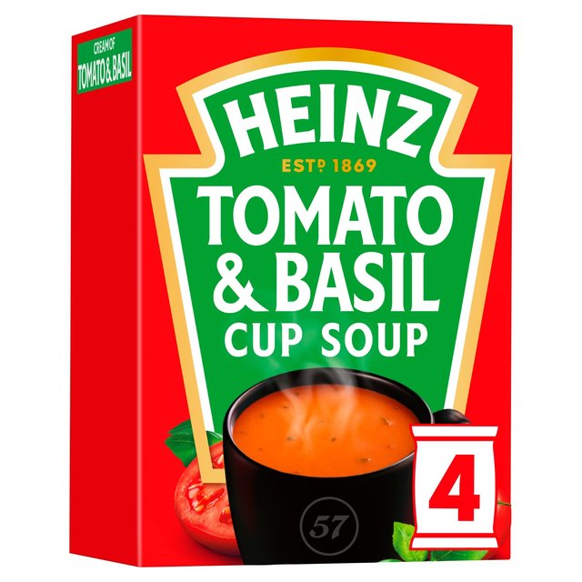 Heinz Cream of Tomato with a Hint of Basil Dry Cup Soup