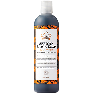 African Black Soap Body Wash with Aloe, Oats & Vitamin E (13 Fluid Ounces)