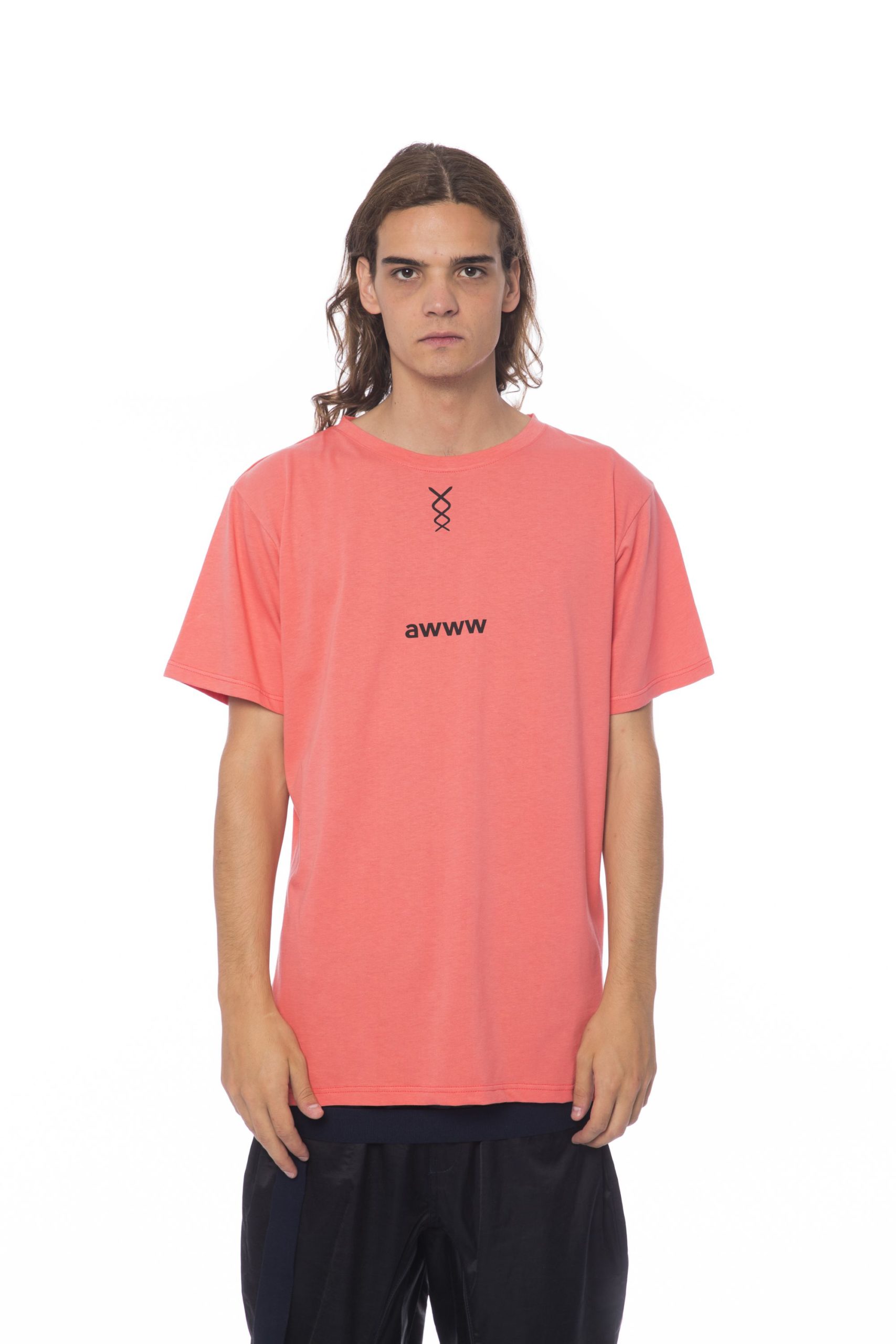 Nicolo Tonetto Men's Salmone T-Shirt Pink NI680317 - M