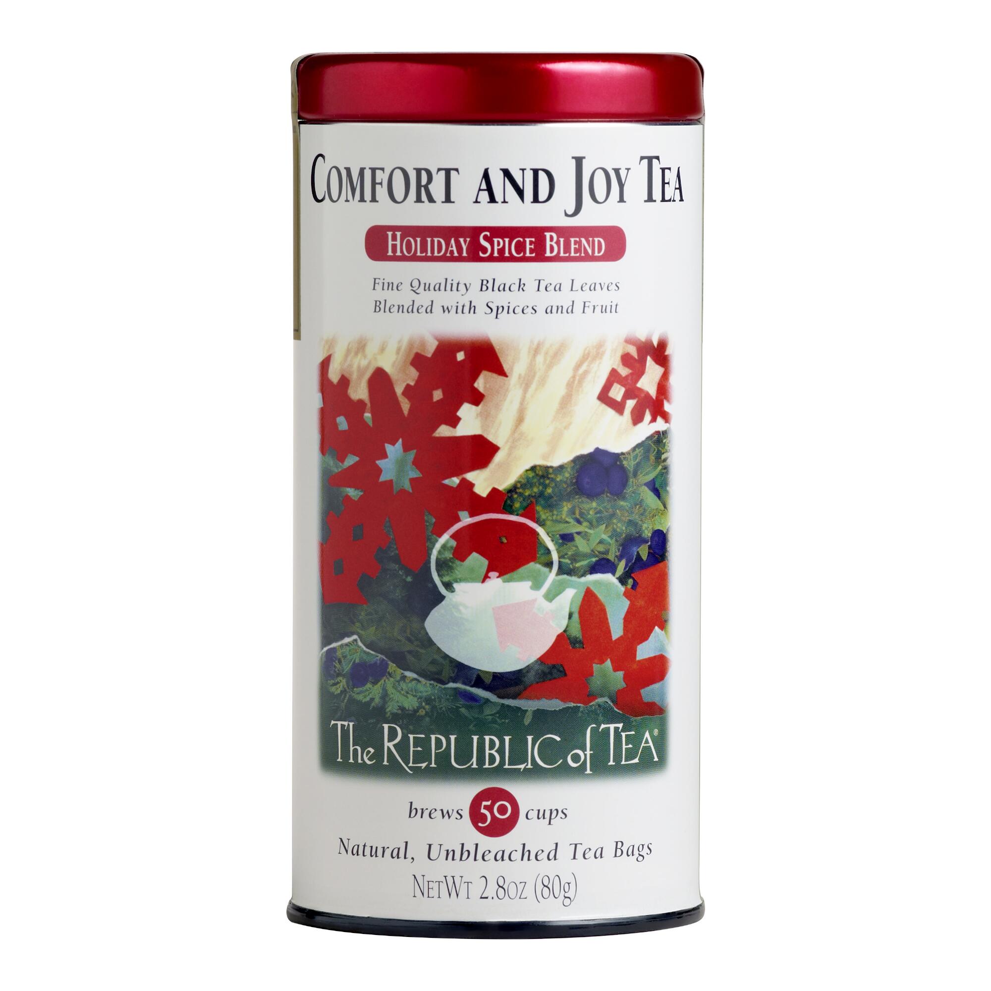 The Republic of Tea Comfort and Joy Holiday Tea 50 Count by World Market