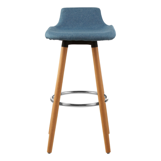 Buy Premier Housewares Stockholm Blue Bar Stool online