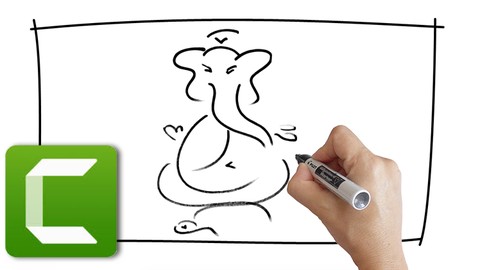 Buy Create Hand Drawn Whiteboard Animation Videos With Camtasia Online