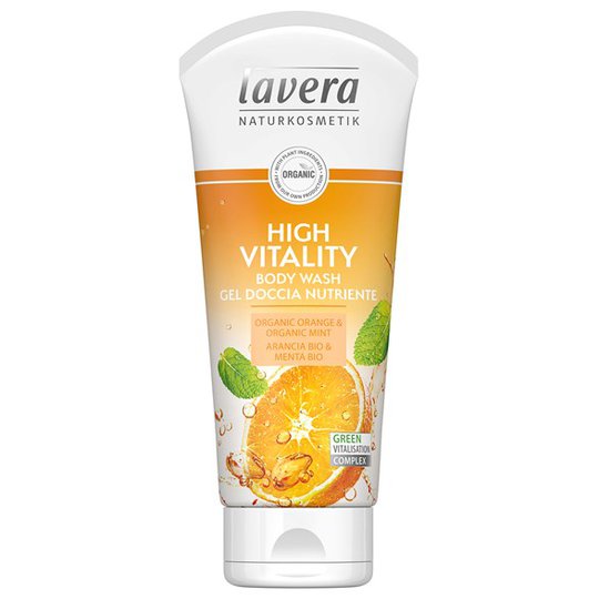 Lavera High Vitality Body Wash, 200 ml