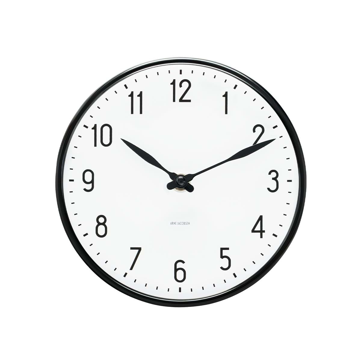 Buy Arne Jacobsen - Station Wall Clock Ø 29 cm - Black (43643