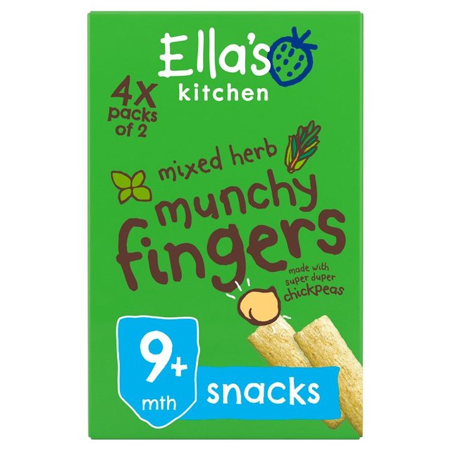 Ella's Kitchen Mixed Herb Organic Fingers, 9 mths+ Multipack