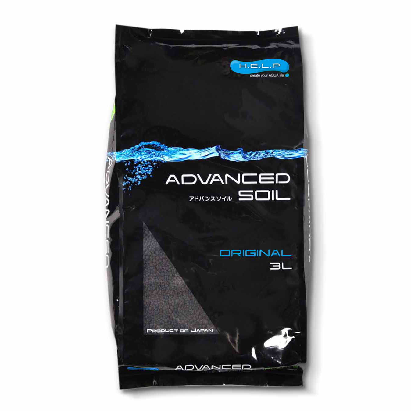 Aquael H.E.L.P Advanced Soil Orginal Svart 3L