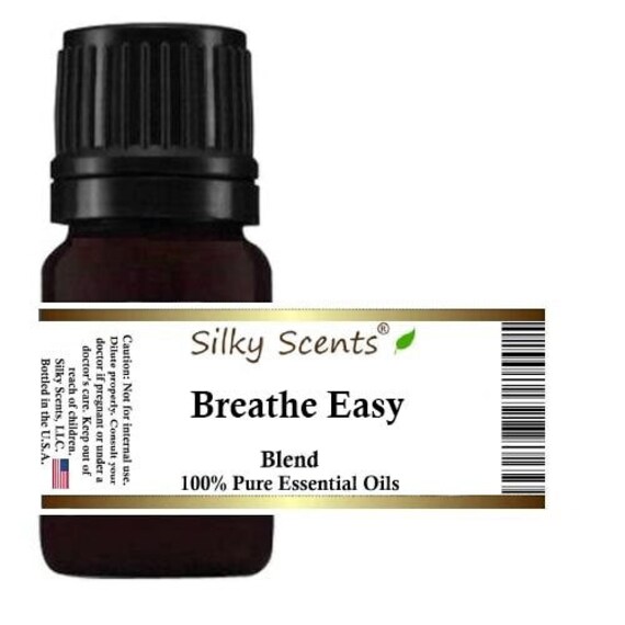 Breathe Easy Blend. Made With 100% Pure Essential Oils