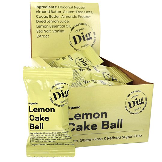 Luomu Lemon Cake Ball 16kpl - 20% alennus