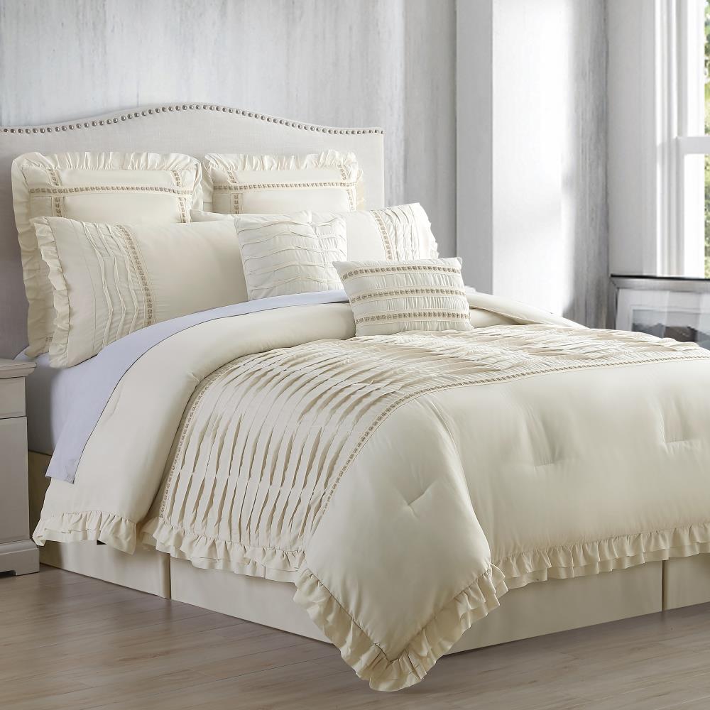 Amrapur Overseas Antonella comforter set Multi Multi Reversible California King Comforter (Blend with Polyester Fill) | 38EBJQCF-ANT-CK