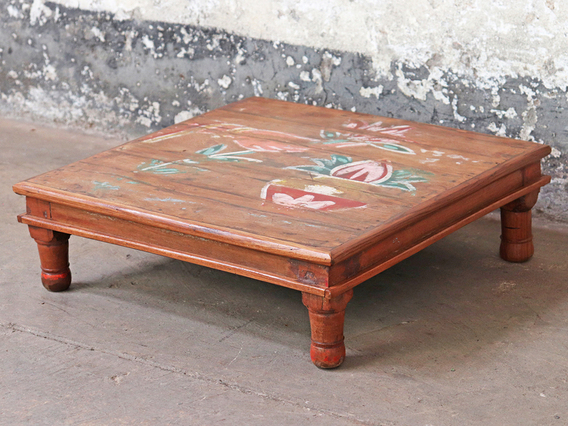 Ornate Low Side Table Medium