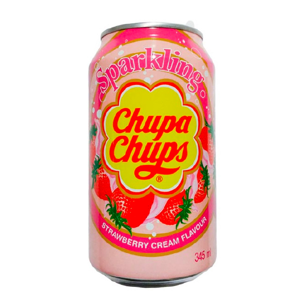 Chupa Chips Strawberry 345 ml x 24 st