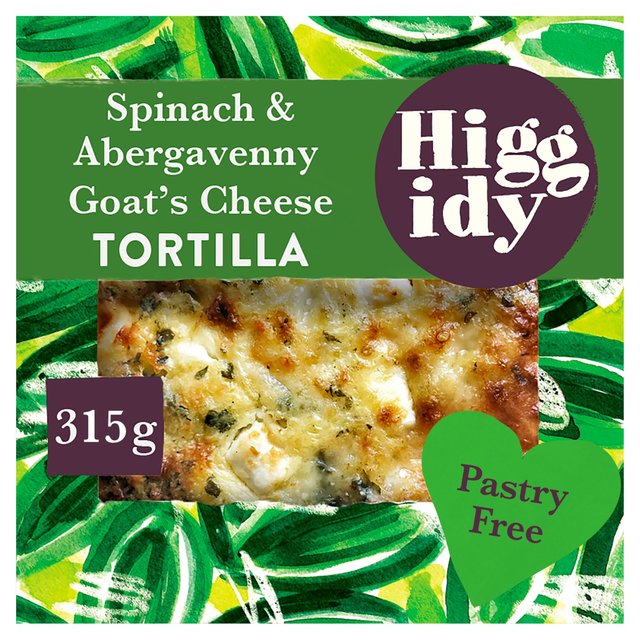Higgidy Spinach & Abergavenny Goat's Cheese Tortilla