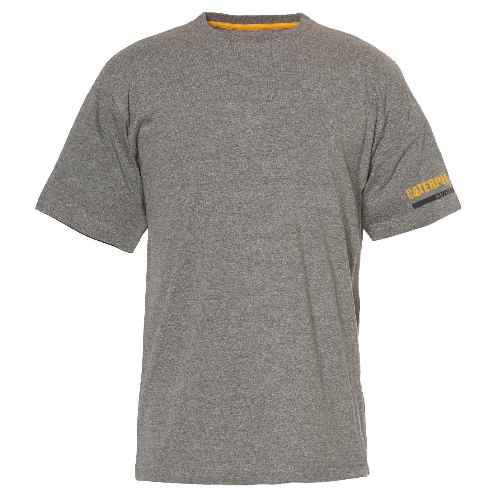 Caterpillar Men's Essentials SS T-Shirt Various Colours 28885-48760 - Dark Grey Sml