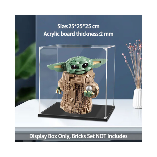 Display Case Storage Box for LEGO Yoda Mandalorian The Child 75318