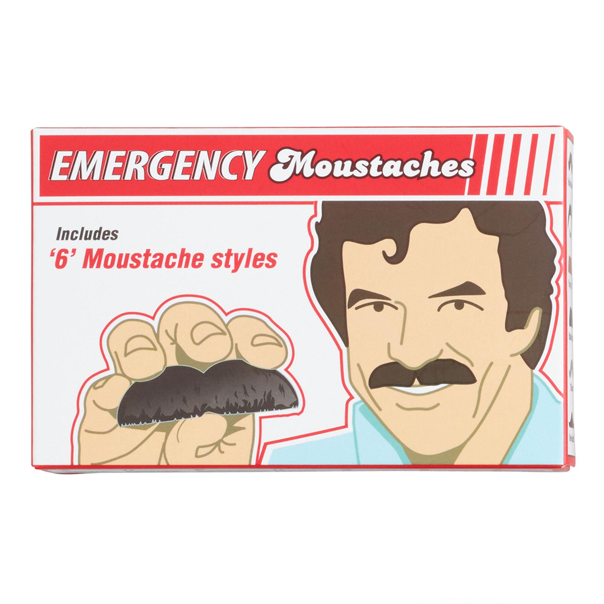 Emergency Moustaches by World Market