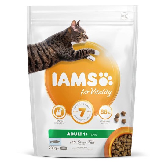 Iams for Vitality Cat Adult Ocean Fish (10 kg)