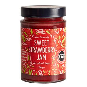 Good Good Sweet Jam with Stevia - Strawberry - 330 g.