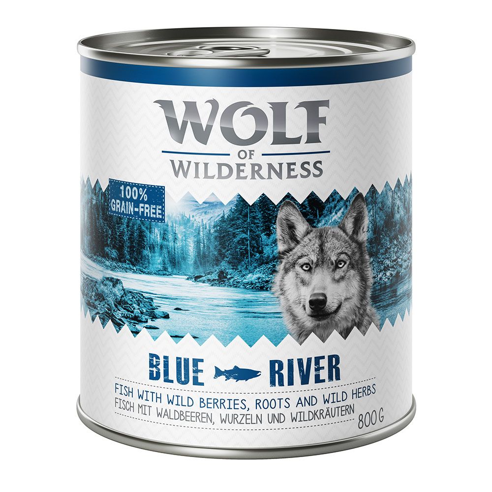 Wolf of Wilderness Adult Saver Pack 24 x 800g - NEW: Black Rocks - Goat