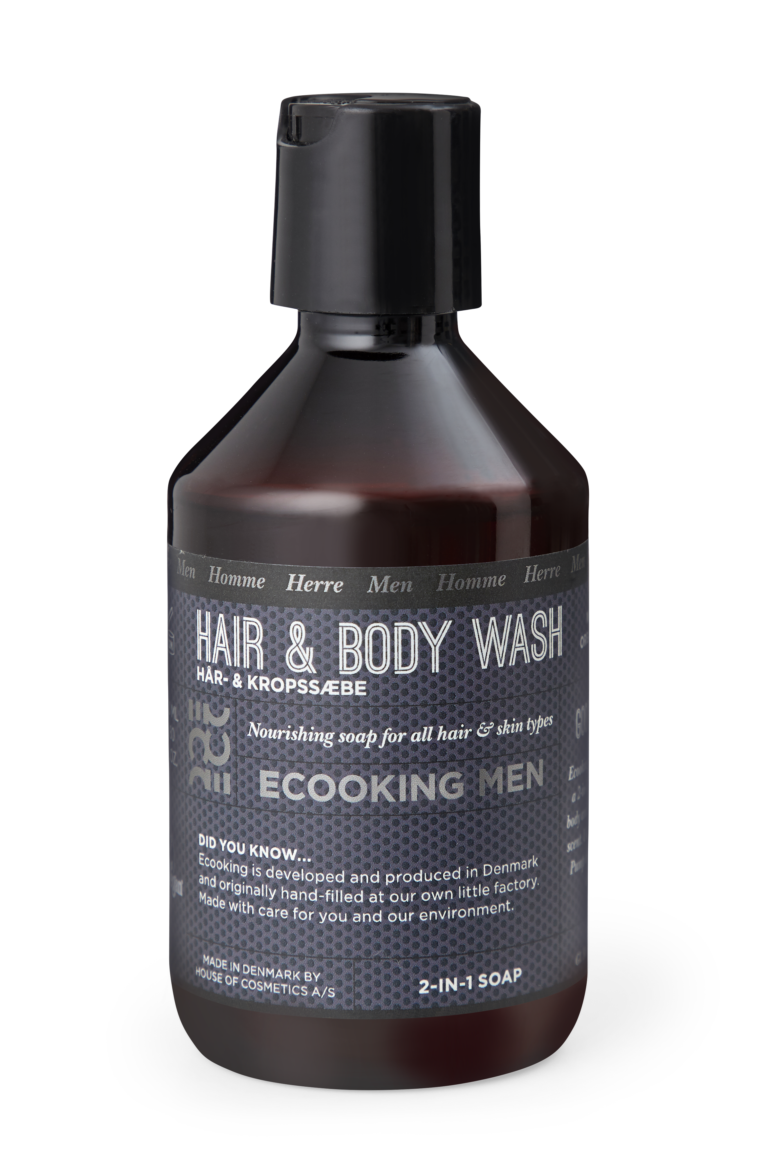 Ecooking - Men Hair & Body Shampoo 250 ml