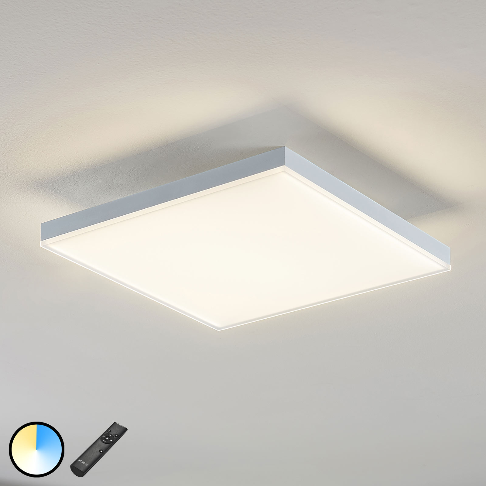 LED-paneeli Blaan CCT, kaukosäädin 29,5 x 29,5cm