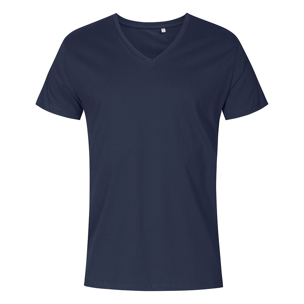 X.O V-Ausschnitt T-Shirt Plus Size Herren, Französisch-Marineblau, XXXL