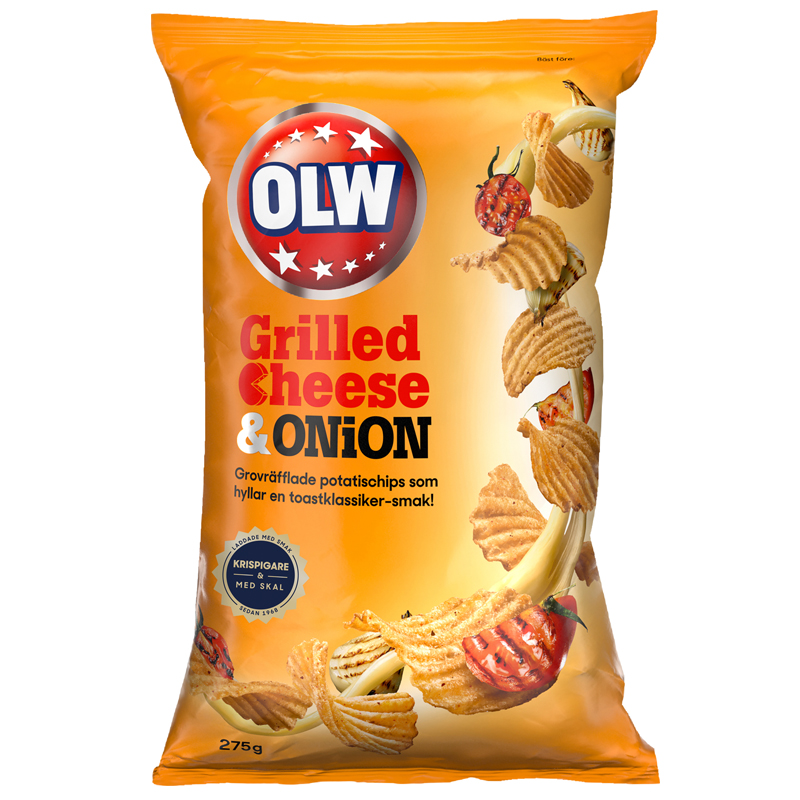 Chips Grilled Cheese & Onion - 13% rabatt