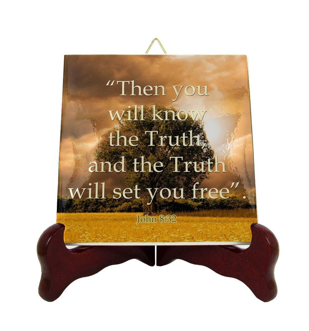 Inspirational Quotes - Collectible Ceramic Tile Christian John 832 Quote Bible Verse Art Gifts
