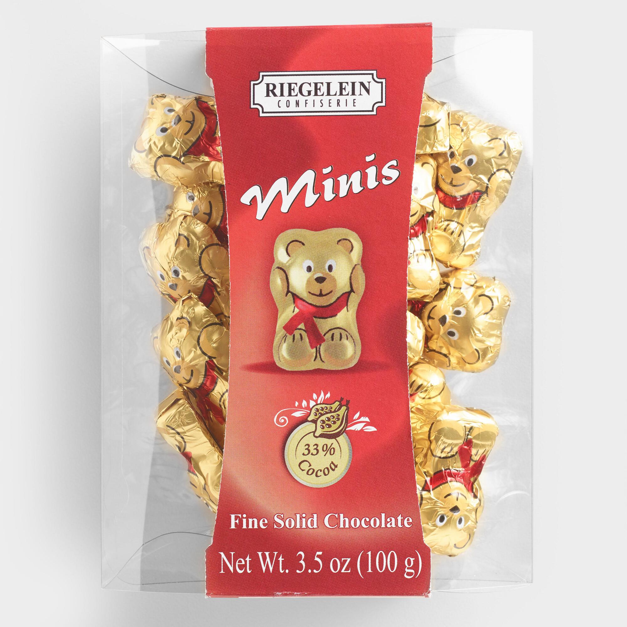 Riegelein Mini Chocolate Bears by World Market
