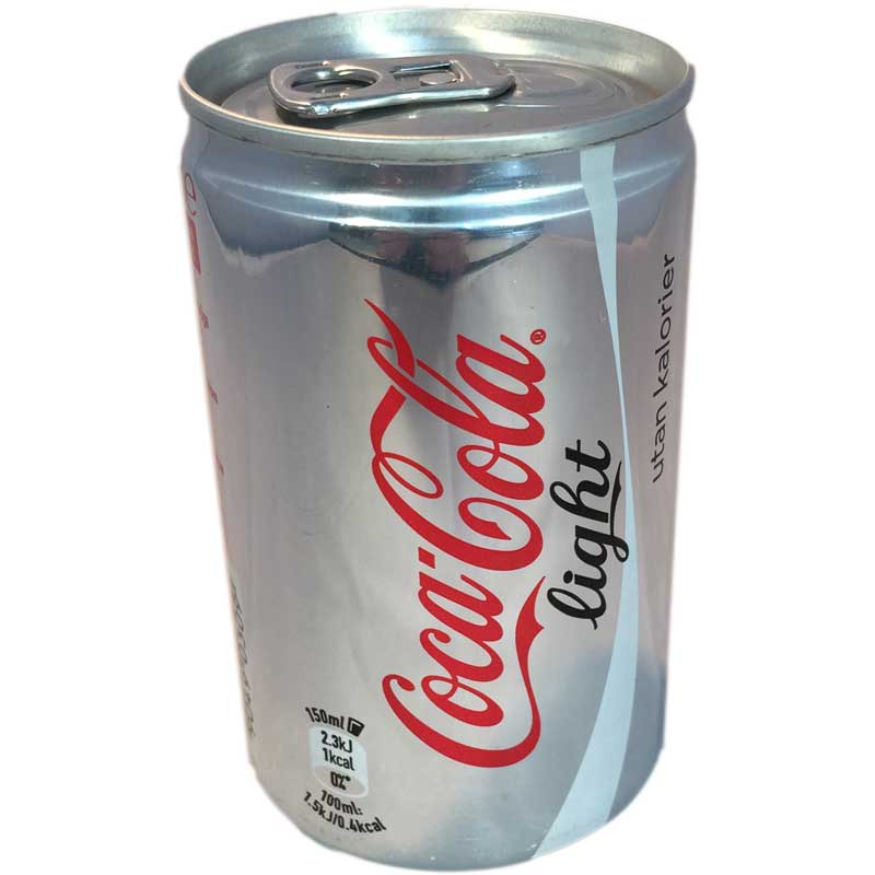 Coca-Cola Light mini-can 24-Pack - 51% rabatt