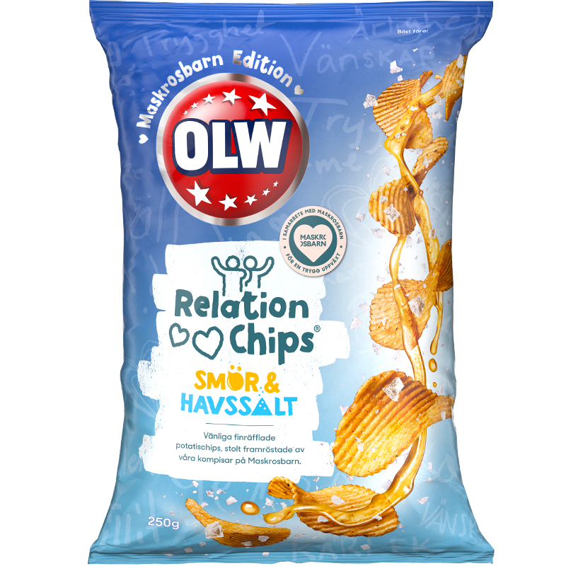 Chips Smör & Havssalt - 32% rabatt
