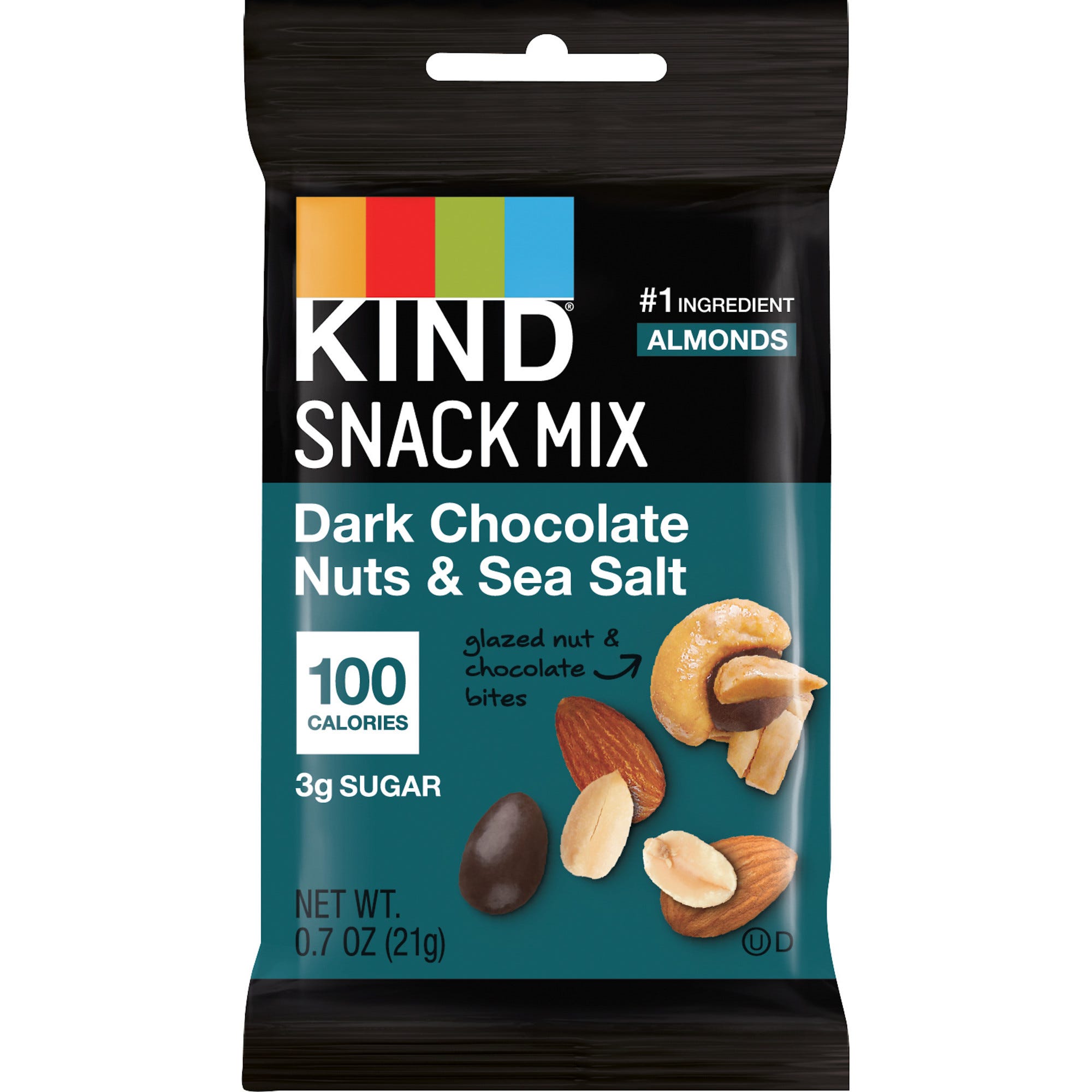Kind Snack Mix, Dark Chocolate, Nuts & Sea Salt - 0.7 oz
