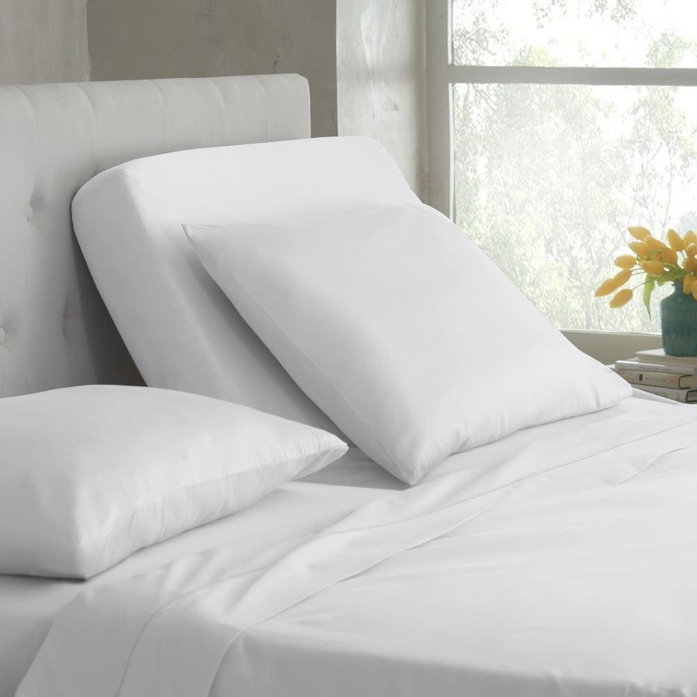 WestPoint Home Martex Split King Sheet King Cotton Blend Bed Sheet in White | 028828985699