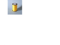 Gavebånd glat gul 10mmx250m nr. 02 - (250 meter pr. rulle x 5 ruller)