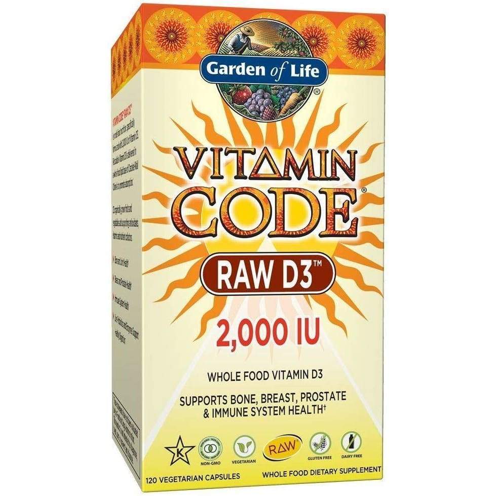 Vitamin Code RAW D3, 2000 IU - 120 vcaps