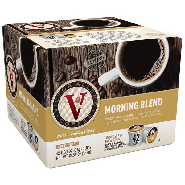 Victor Allen's Coffee Morning Blend Coffee - 42 count