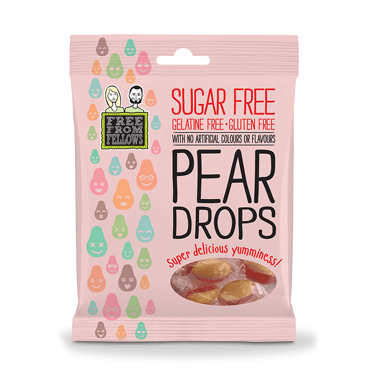 Free From Fellows Pear Drops 70g