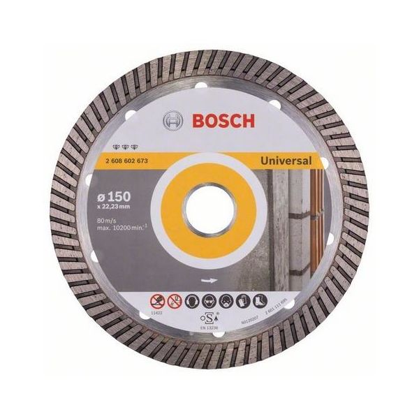 Bosch Best for Universal Turbo Diamantkappskive 150x22,23mm