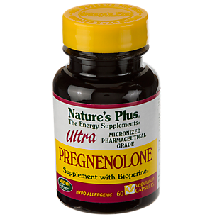 Ultra Pregnenolone with Bioperine (60 Vegetarian Capsules)