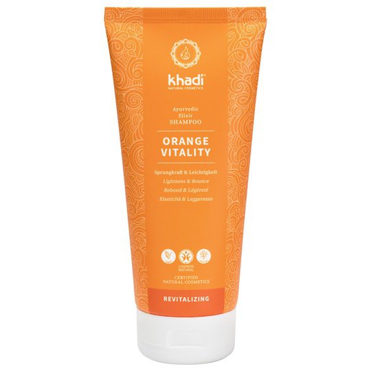 Khadi Orange Vitality Ayurvedic Elixir Shampoo, 200 ml