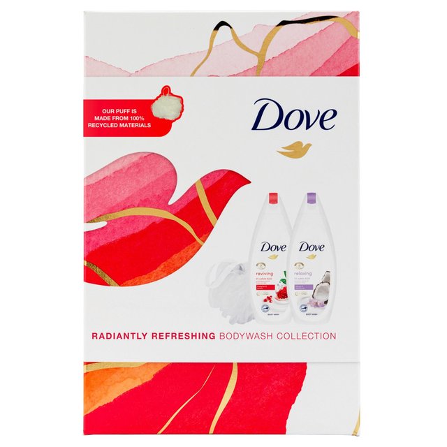 Dove Radiantly Refreshing Body wash Collection