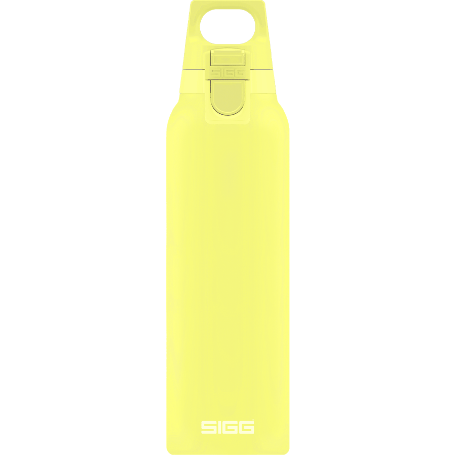 SIGG Stainless Steel Thermo Flask Hot & Cold ONE, Ultra Lemon / 0.5