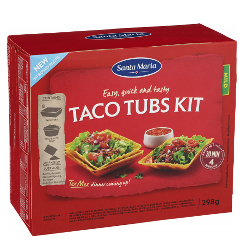 Taco Tubs Kit 298g - 24% rabatt