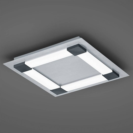 Bopp Plain -LED-kattovalaisin 48x48 cm, älyohjaus