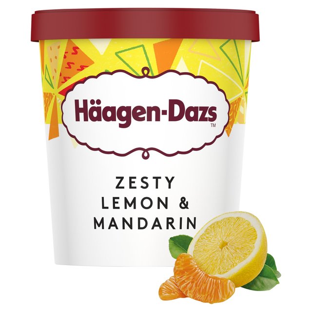 Haagen Dazs Lemon & Mandarin