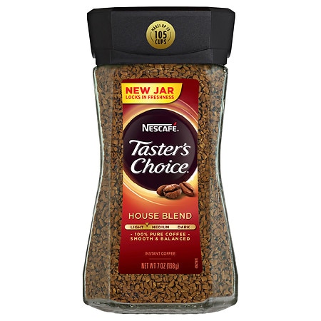 Nescafe Taster's Choice Instant Coffee House Blend - 7.0 oz