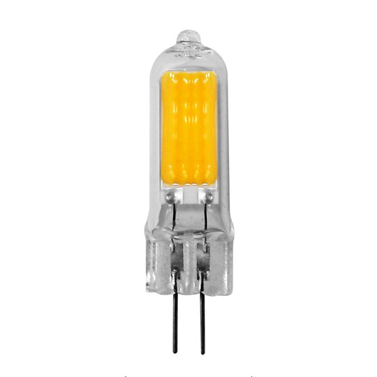 Kaksikantainen LED-lamppu G4 1,6W lämmin valkoinen